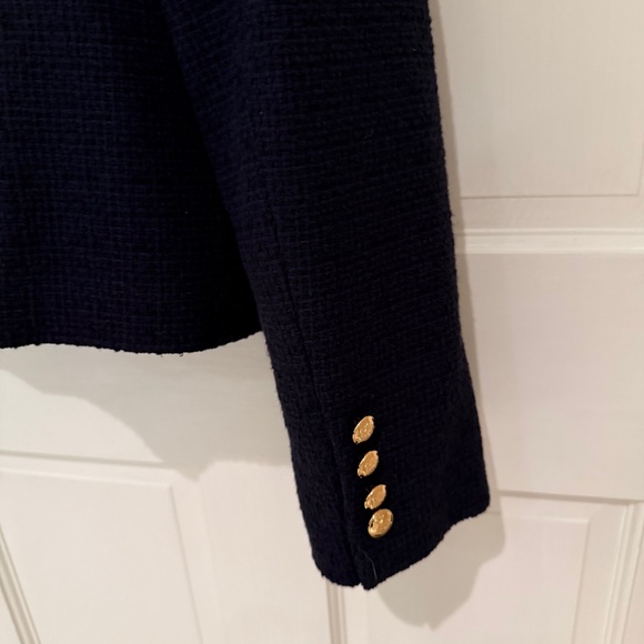 NWT Nili Lotan Paola Jacket in Dark Navy Size Medium (Retail: $1,150) - Picture 10 of 10